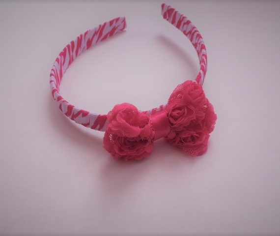 Adorable Hot Pink Bow Headband – Land of Bows